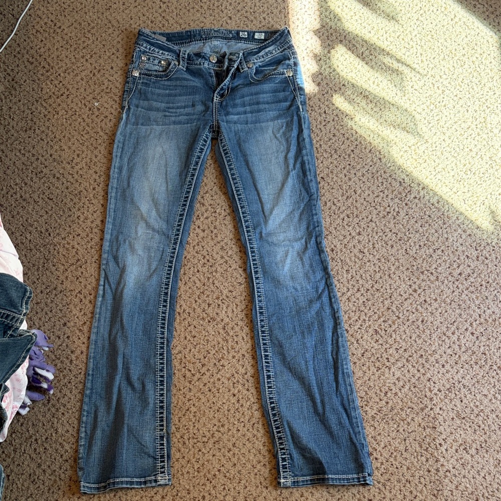 Miss Me Women's Dark Blue Skinny Jeans
